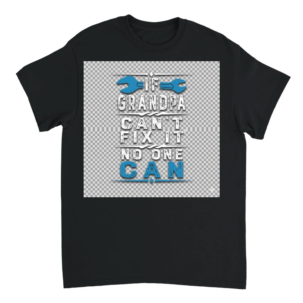 Product If Grandpa Can't Fix It No One Can Papa Fathers Day Grandpa Hoodies T-Shirt