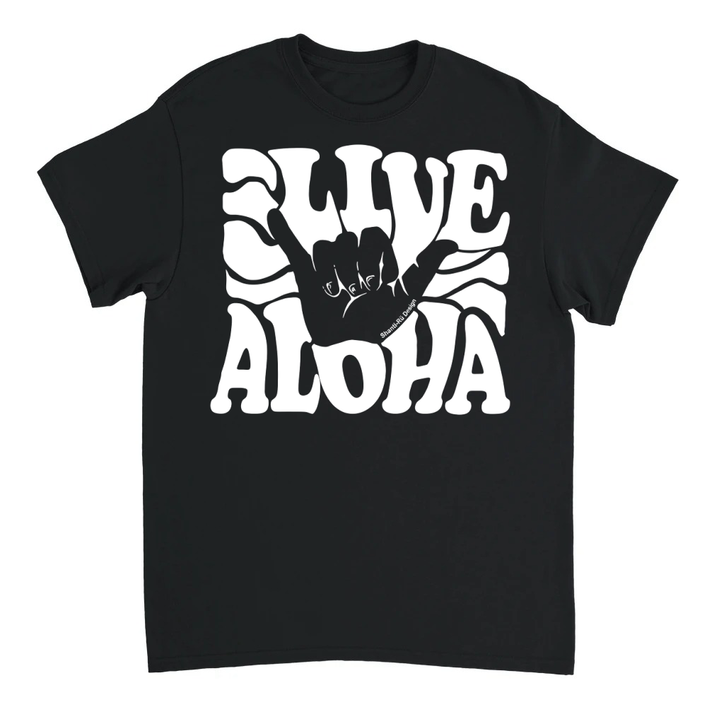 Product Vintage Live Aloha state Hawaiian islands Shaka T-Shirt Unisex T-Shirt