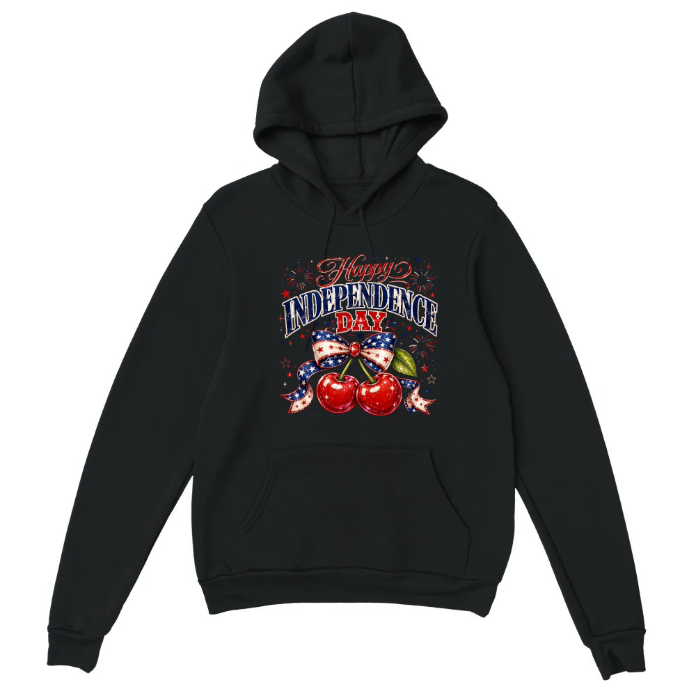 Product 4th of July Happy Indepandence Day Cherry Unisex Hoodie