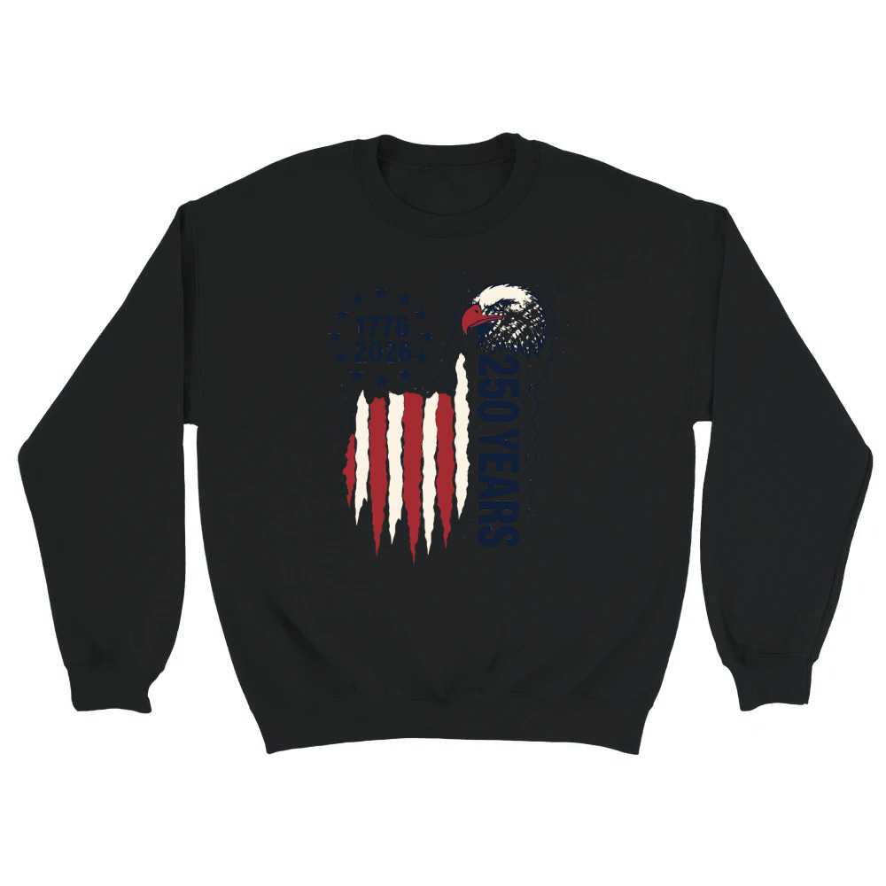 Product 250 Years America Semiquincentennial Eagle Unisex Sweatshirt