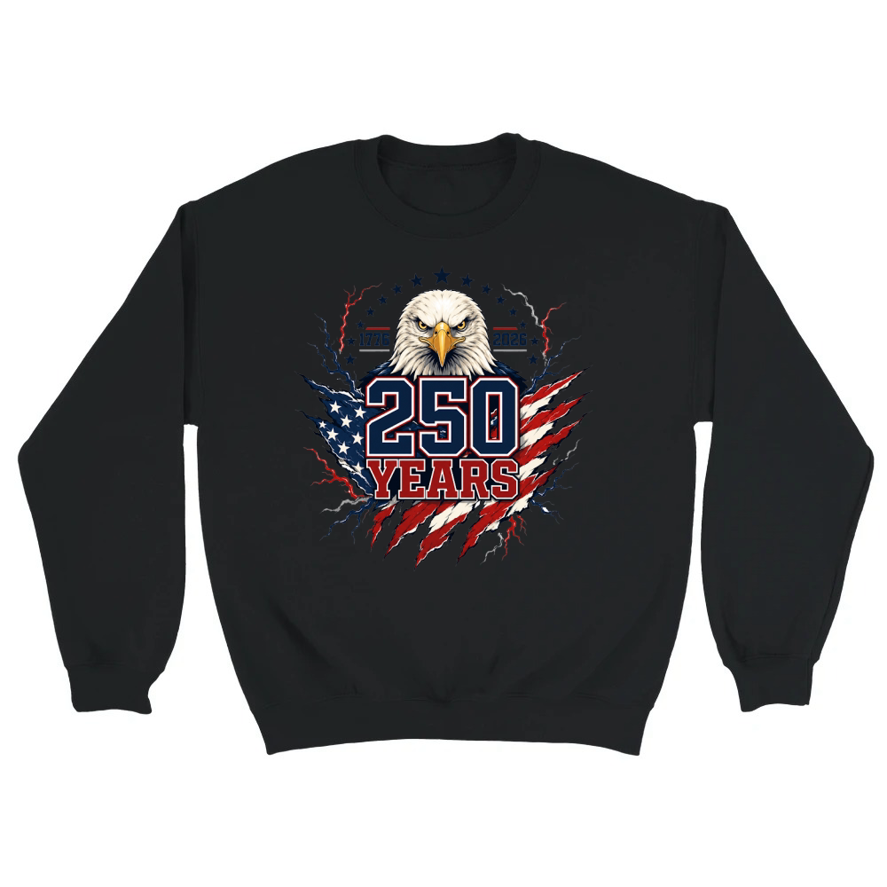 Product 250 Years Eagle USA 1776 2026 Unisex Sweatshirt