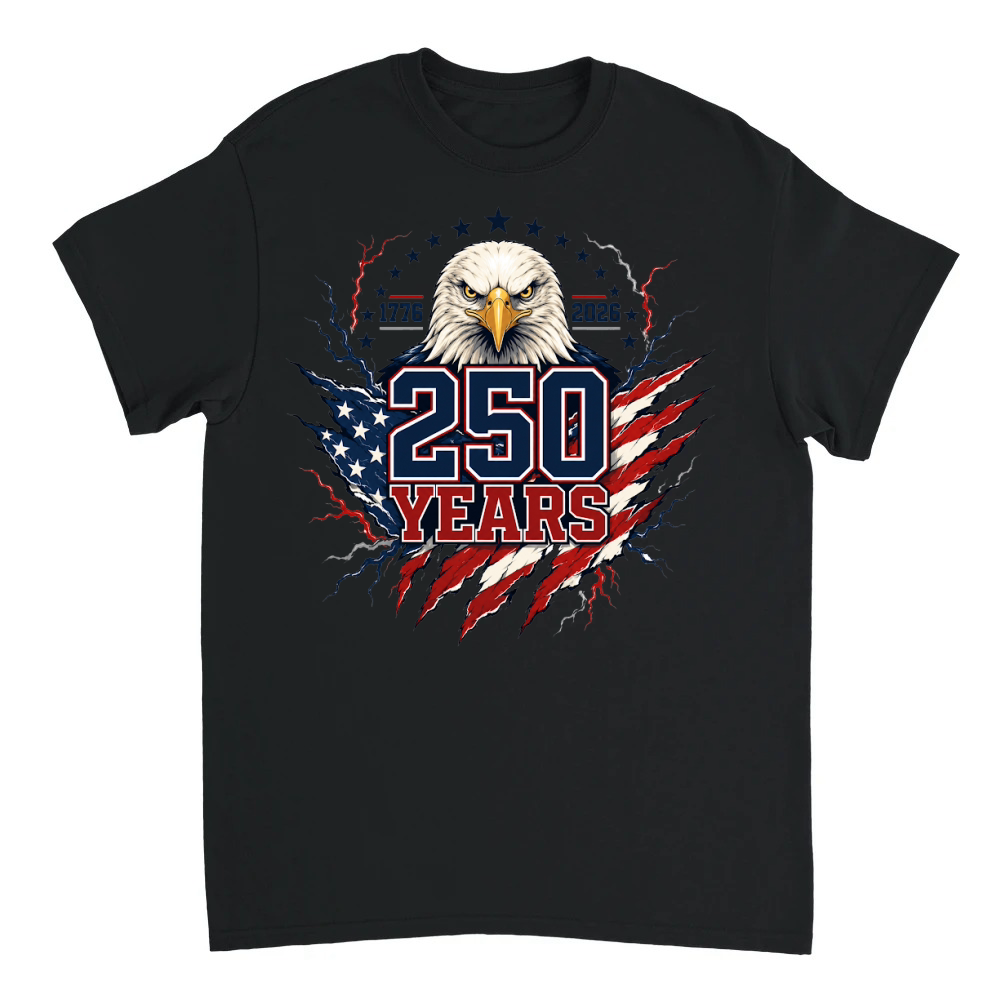 Product 250 Years Eagle USA 1776 2026 T-Shirt