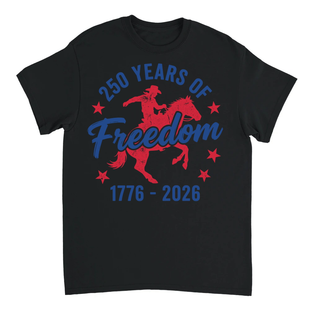 Product 250 Years Freedom Fourth of July T-Shirt