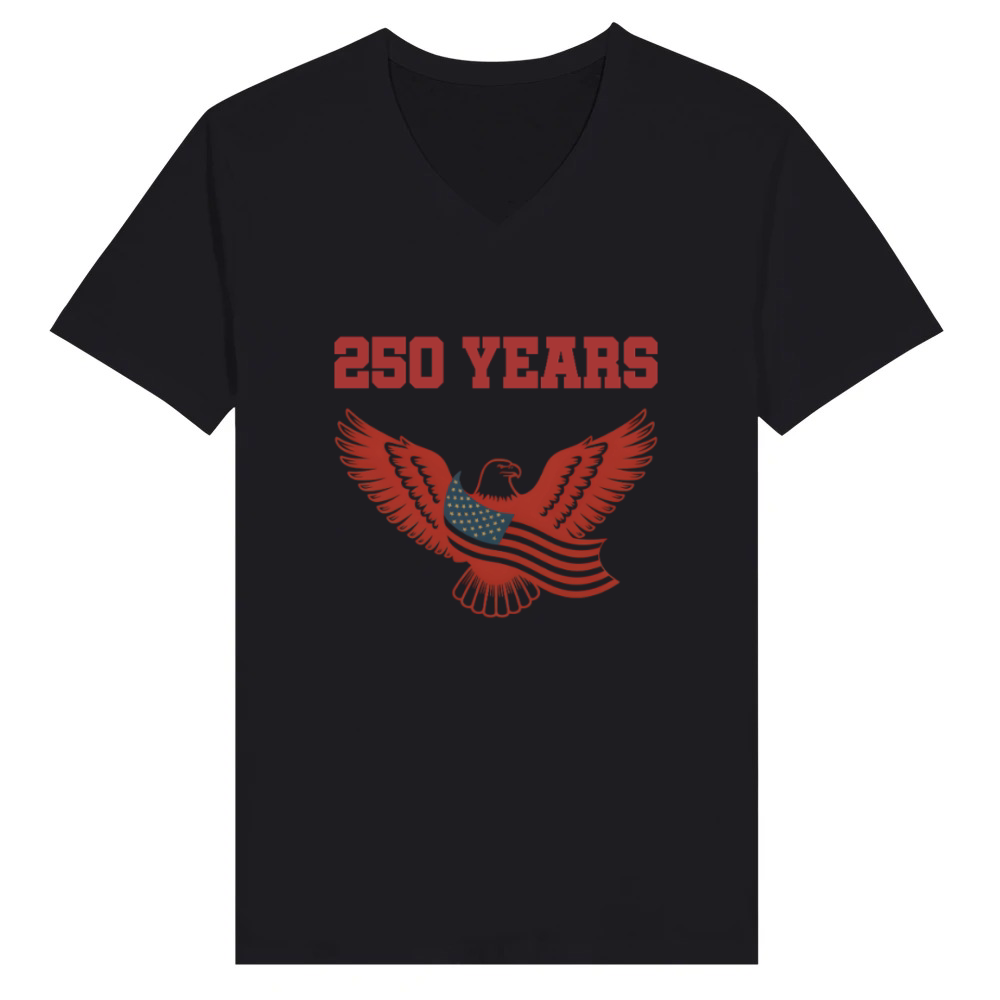 Product 250 Years americs V-Neck T-shirt