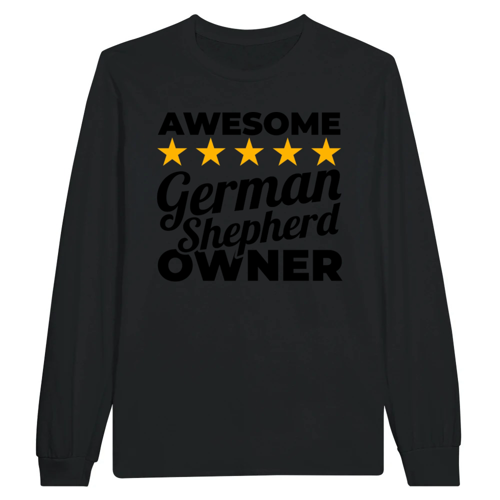 Product Average German Shepherd Owner Unisex Longsleeve