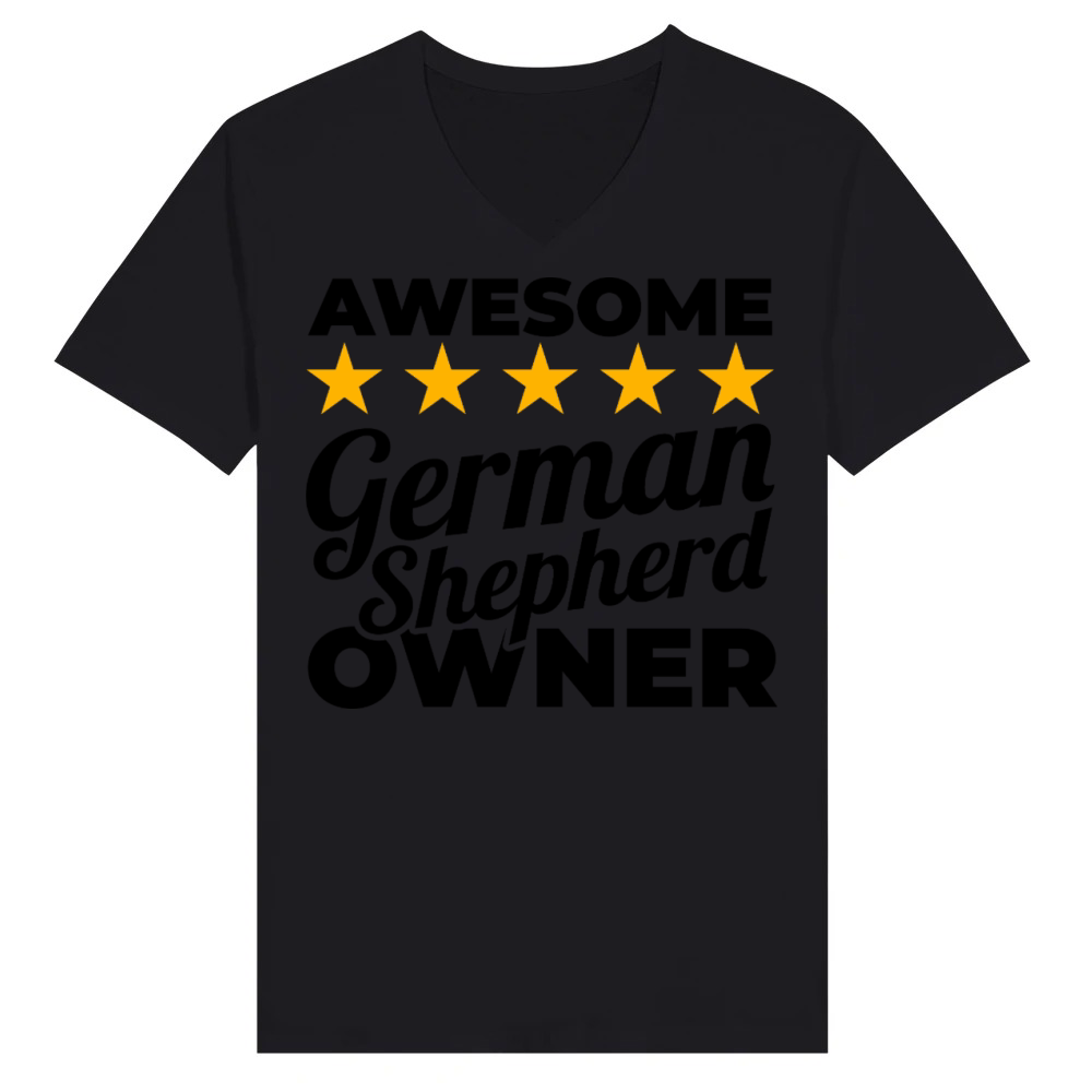 Product Average German Shepherd Owner V-Neck T-shirt
