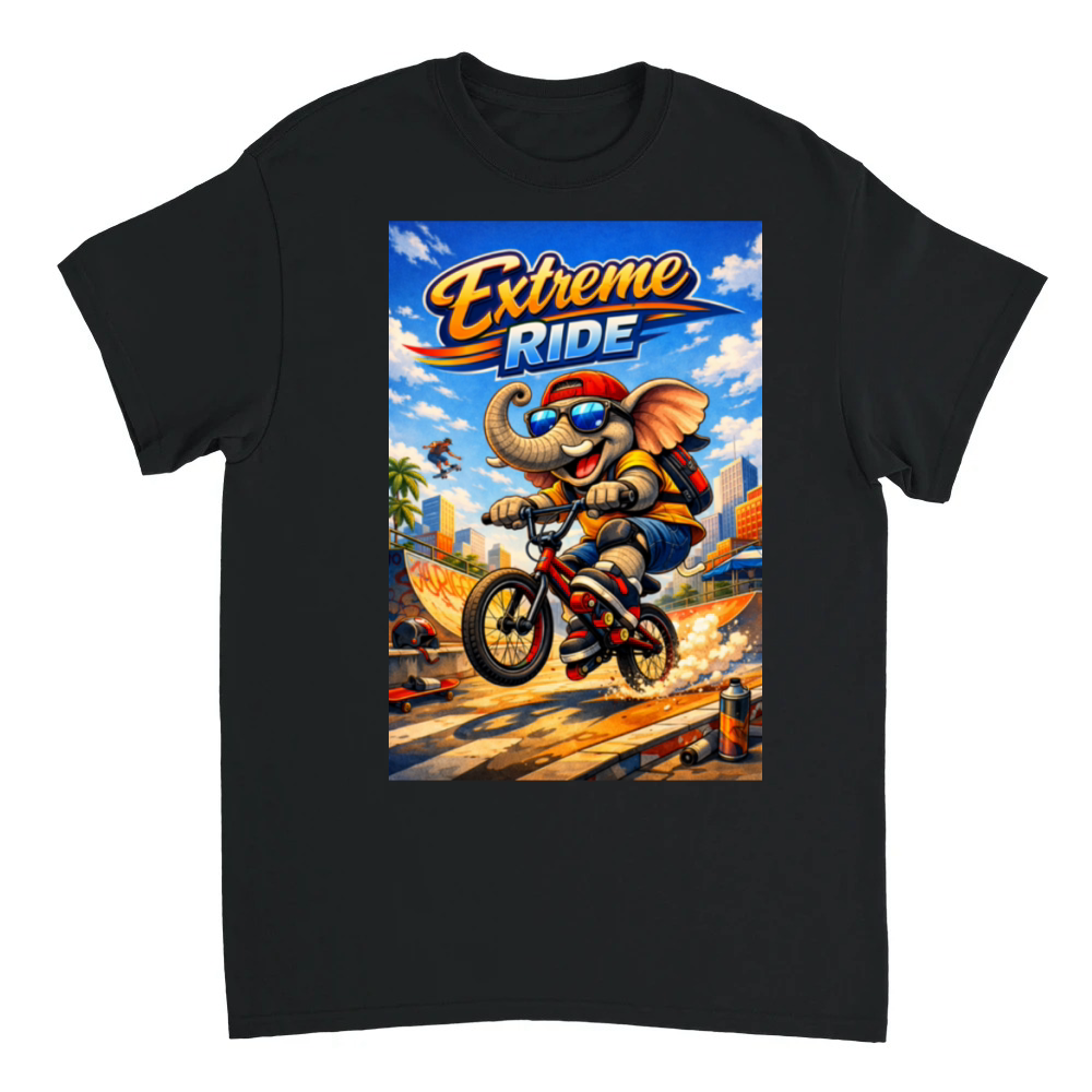 Product Extreme Ride Elephant BMX T-Shirt