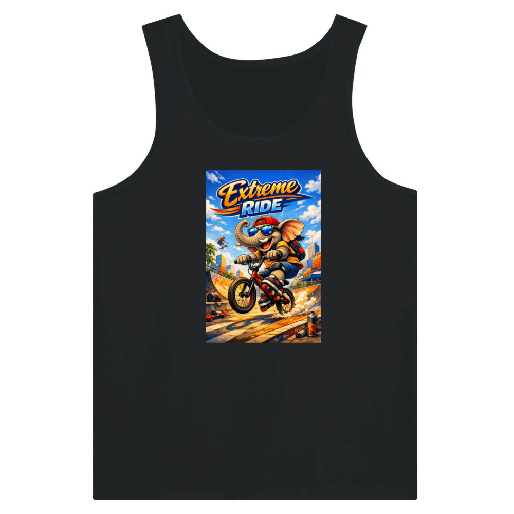 Product Extreme Ride Elephant BMX Tank Top