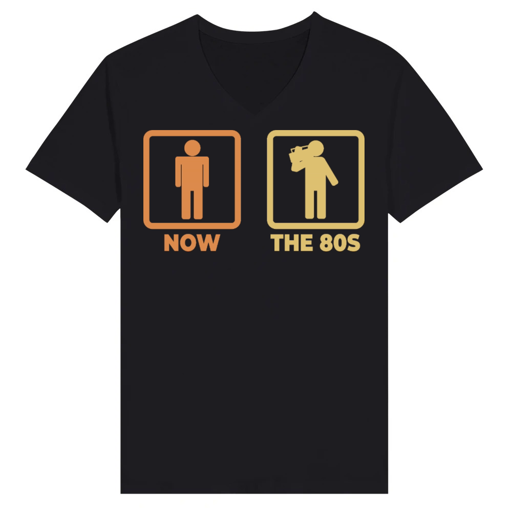 Product Me as a 80s Lover V-Neck T-shirt