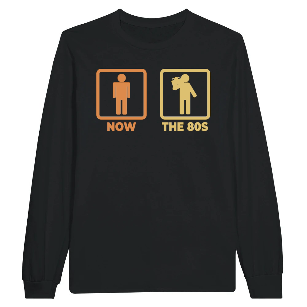 Product Me as a 80s Lover Unisex Longsleeve