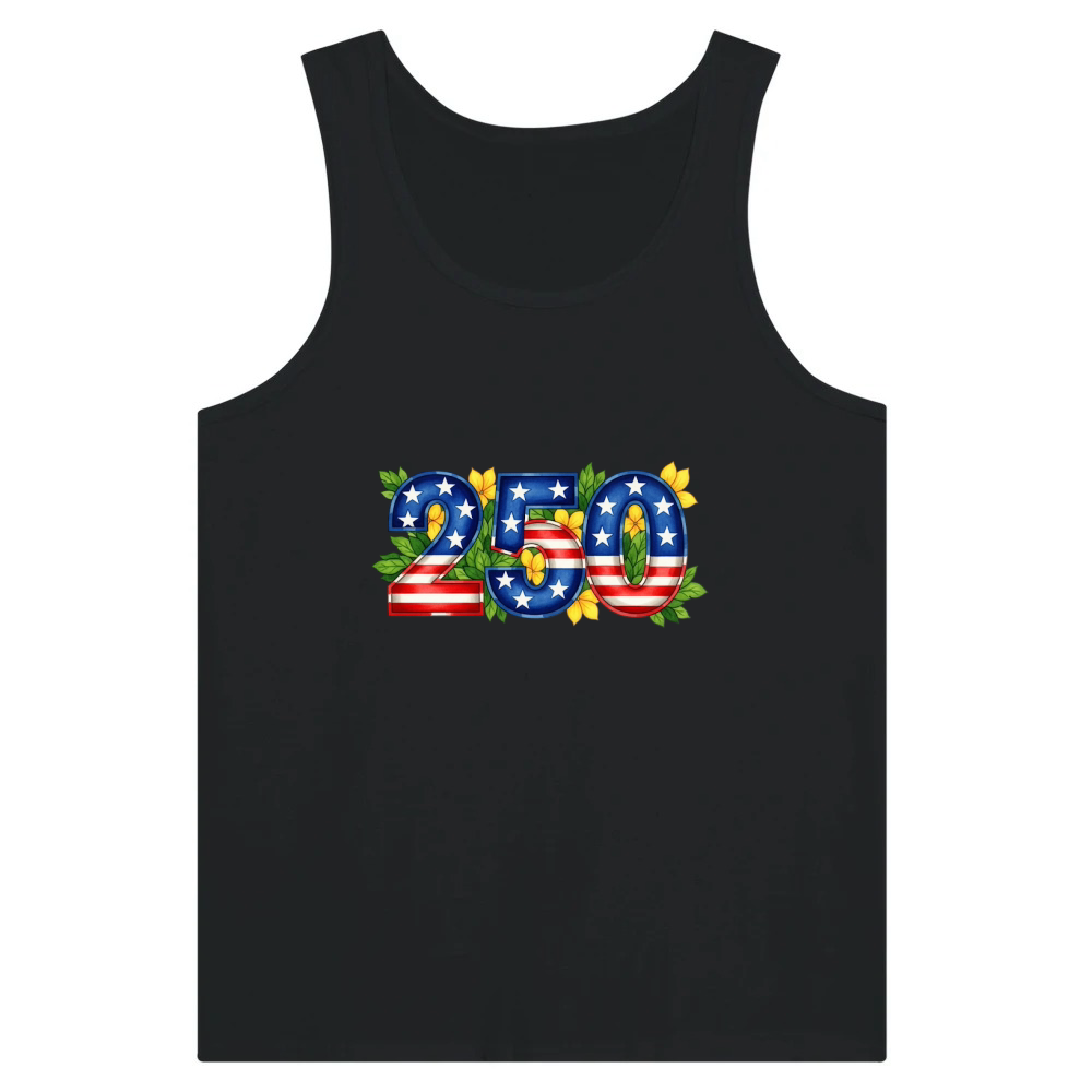 Product USA 250th Anniversary Flowers Tank Top