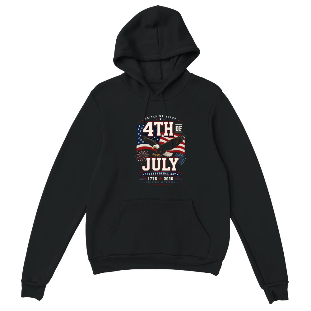 Product United We Stand 4th Of July Independence Day 1776 2026 Unisex Hoodie