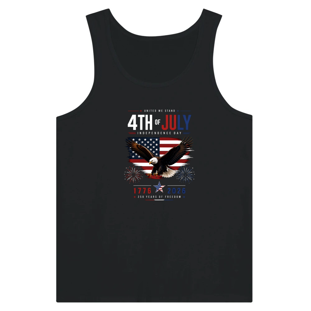 Product United We Stand 4th Of July Independence Day 1776 2026 250 Years Freedom Tank Top