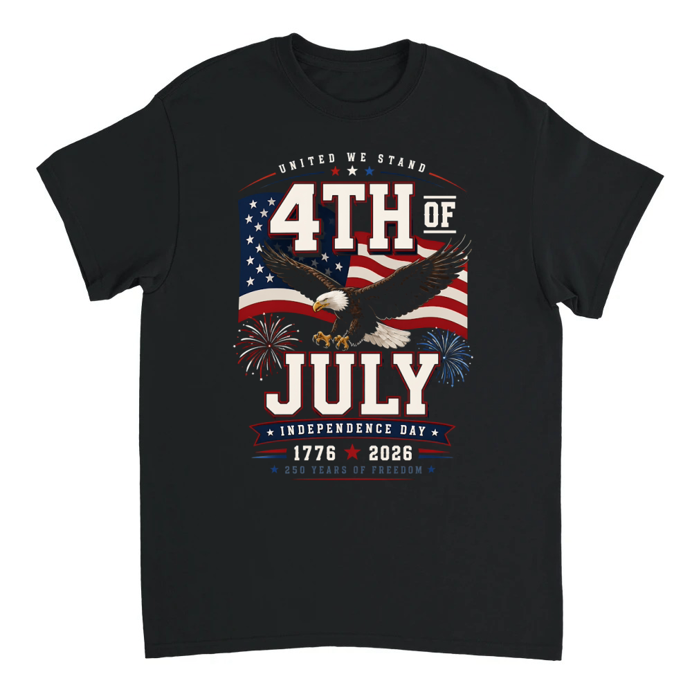 Product United We Stand 4th Of July Independence Day 1776 2026 T-Shirt