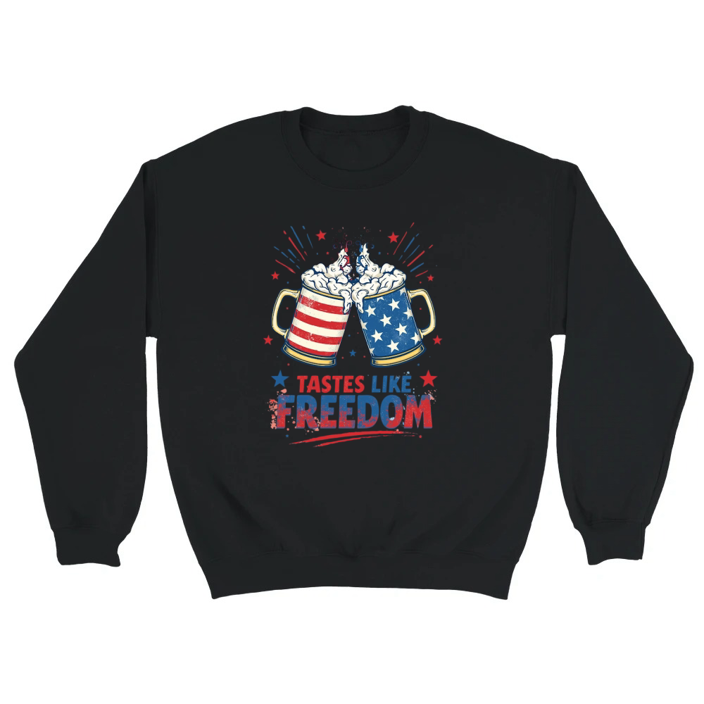 Product TASTES LIKE FREEDOM 4th of July Unisex Sweatshirt