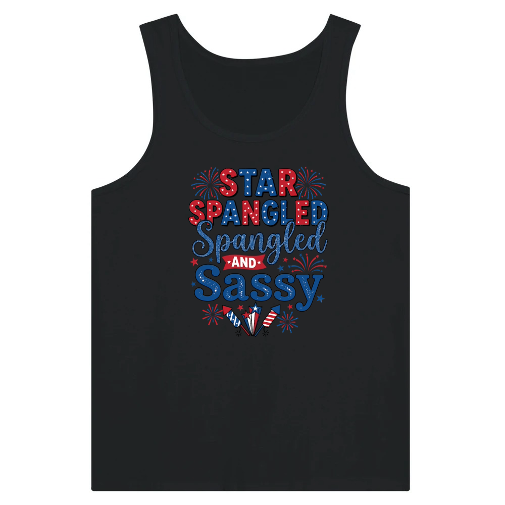 Product Star Spangled And Sassy 4th of July Tank Top