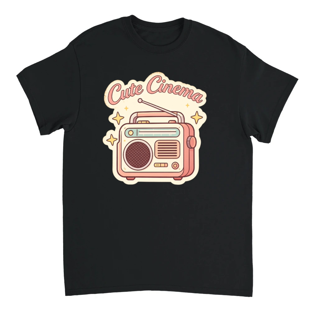 Product Cute Cinema Retro Radio - Vintage Aesthetic T-Shirt