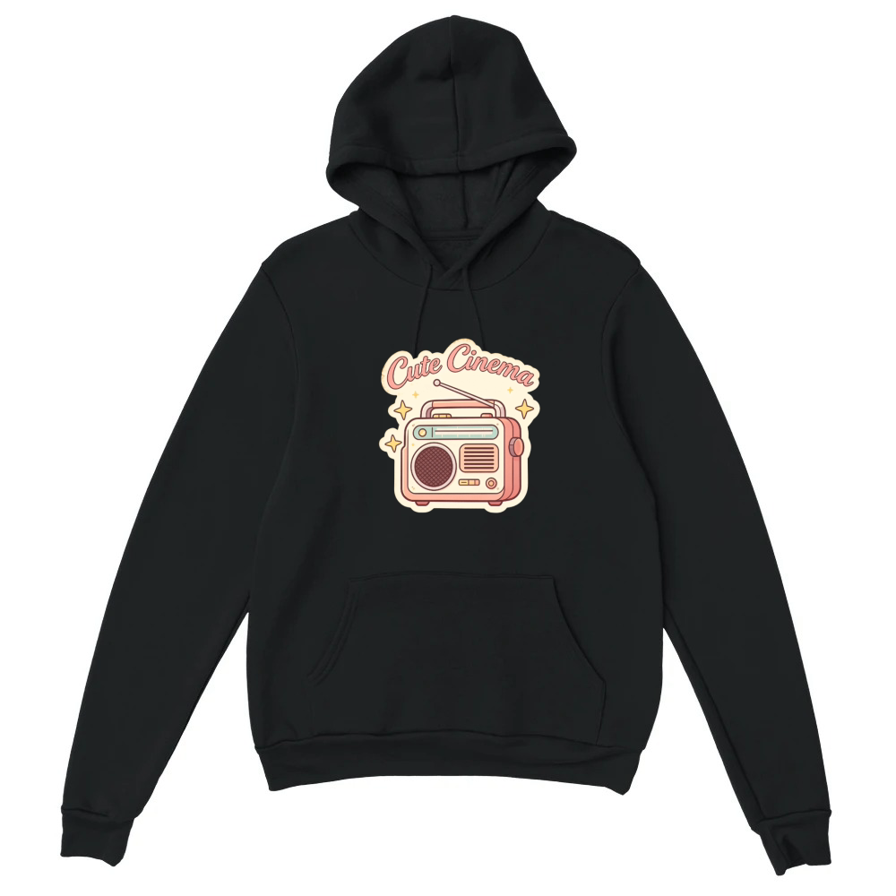 Product Cute Cinema Retro Radio - Vintage Aesthetic Unisex Hoodie