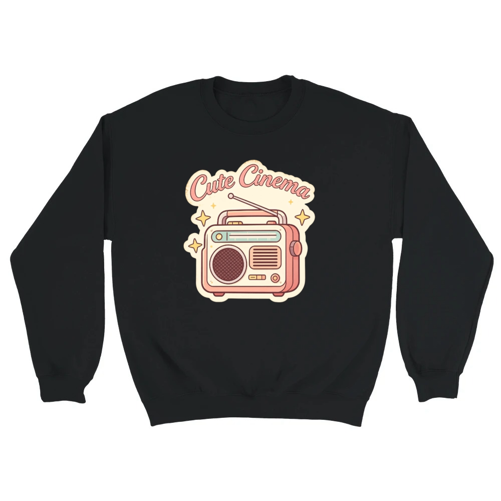 Product Cute Cinema Retro Radio - Vintage Aesthetic Unisex Sweatshirt