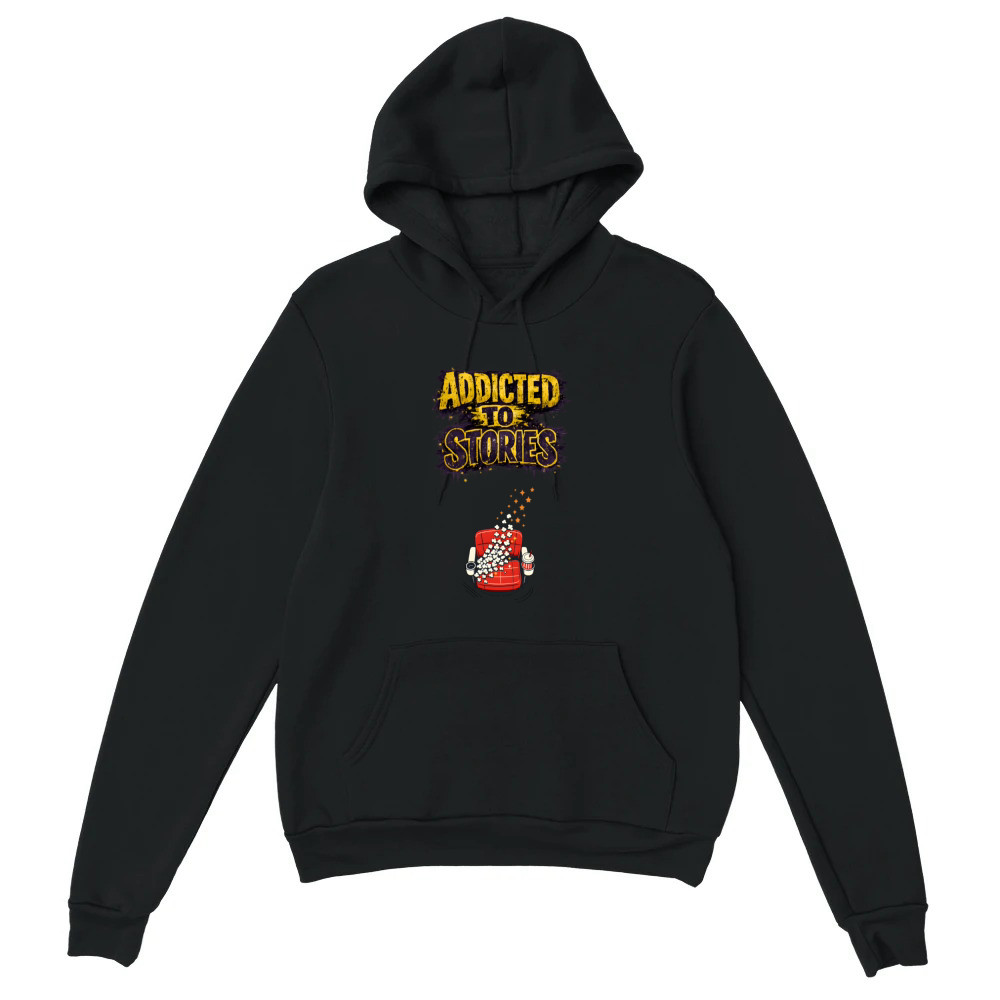 Product Addicted to Stories Cinema Cozy Unisex Hoodie