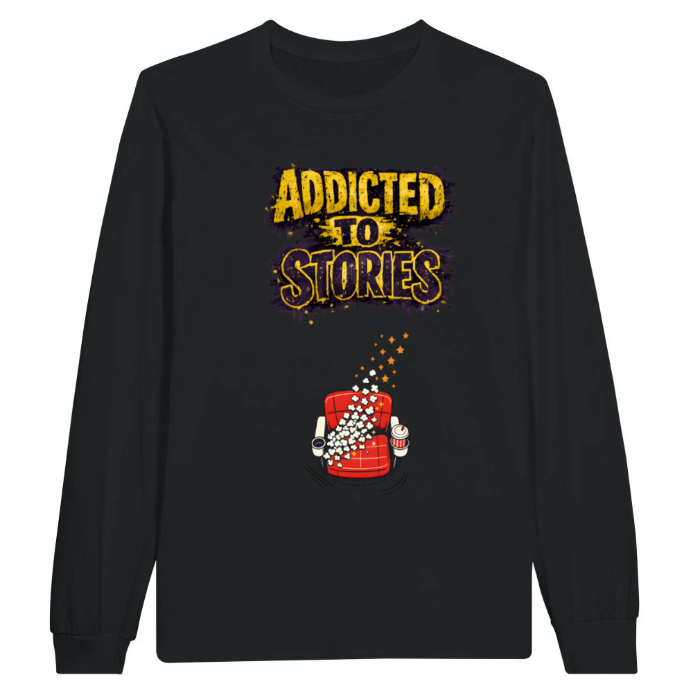 Product Addicted to Stories Cinema Cozy Unisex Longsleeve