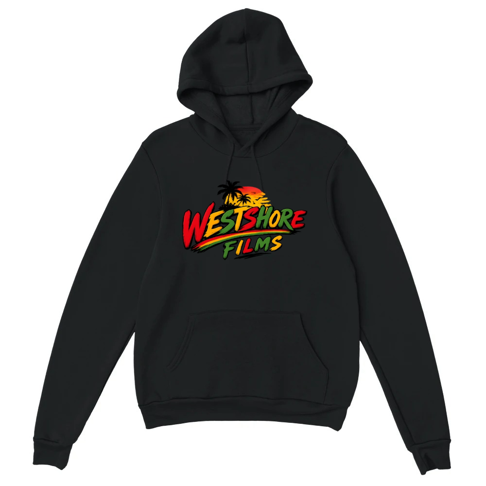 Product West Shore Films Rasta Jamaica Sunset Logo Unisex Hoodie