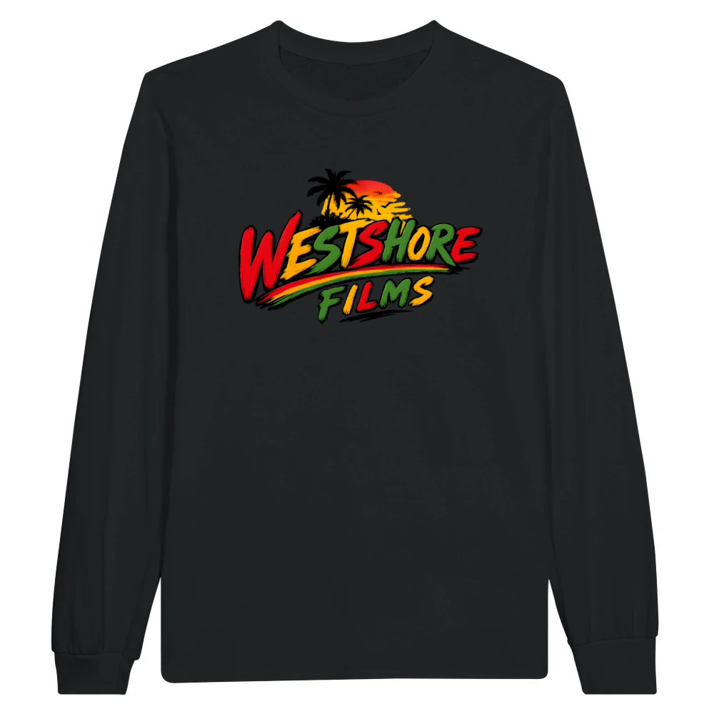 Product West Shore Films Rasta Jamaica Sunset Logo Unisex Longsleeve