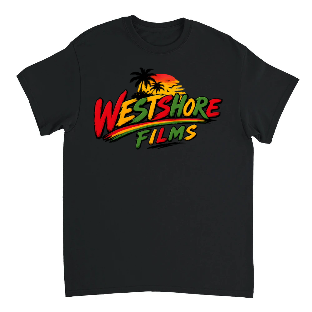 Product West Shore Films Rasta Jamaica Sunset Logo T-Shirt