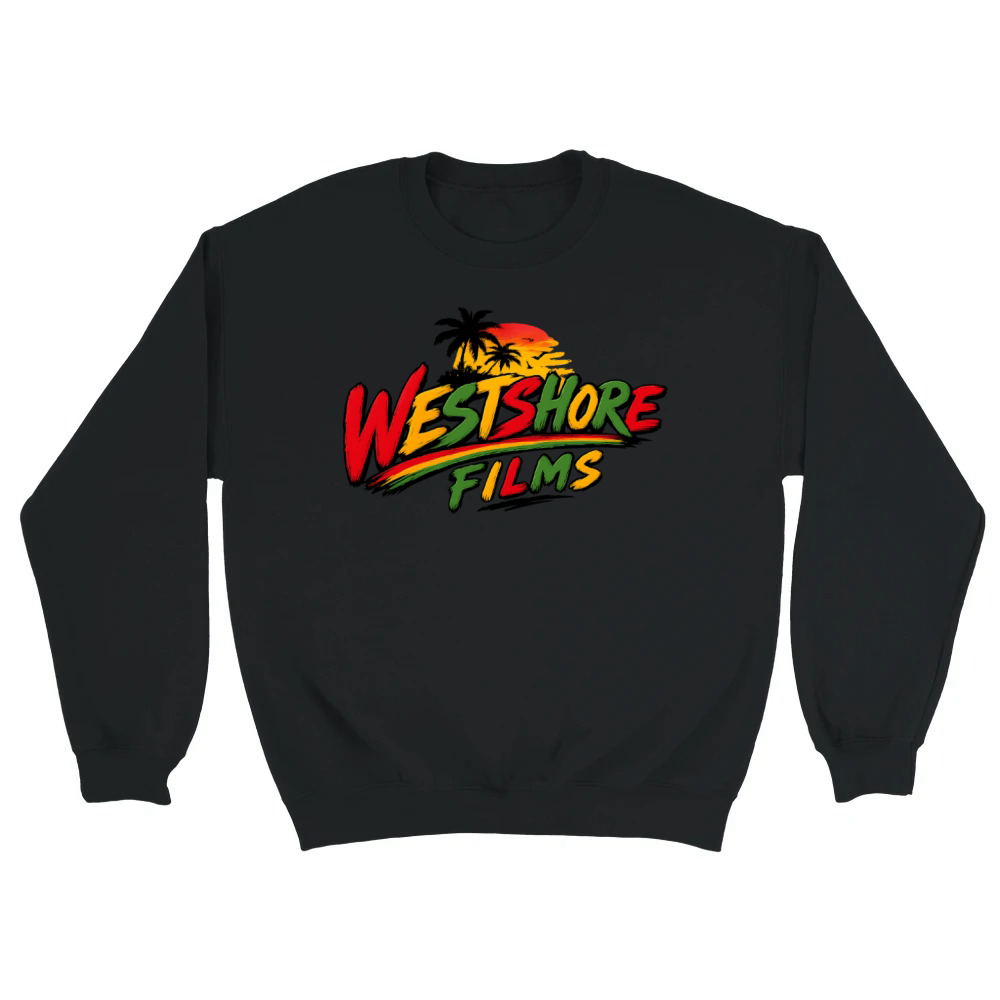 Product West Shore Films Rasta Jamaica Sunset Logo Unisex Sweatshirt