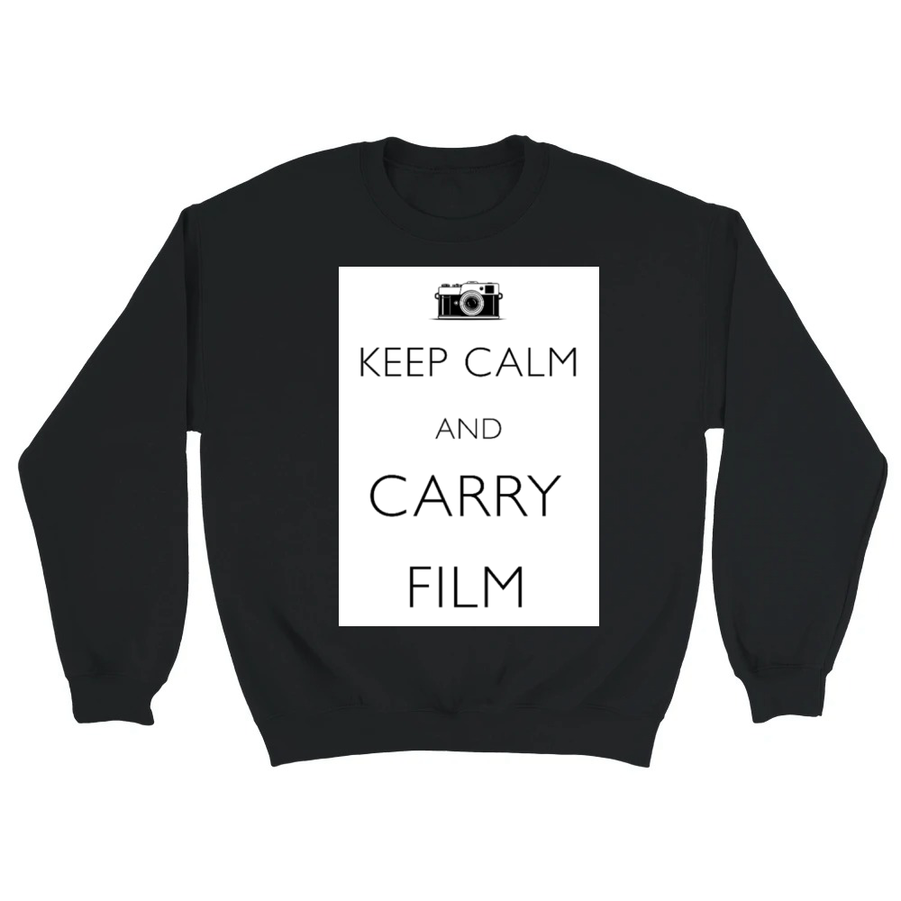 Product Keep Calm and Carry Film Unisex Sweatshirt