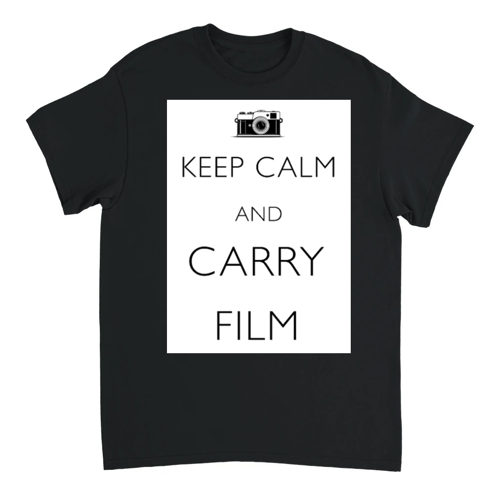 Product Keep Calm and Carry Film T-Shirt