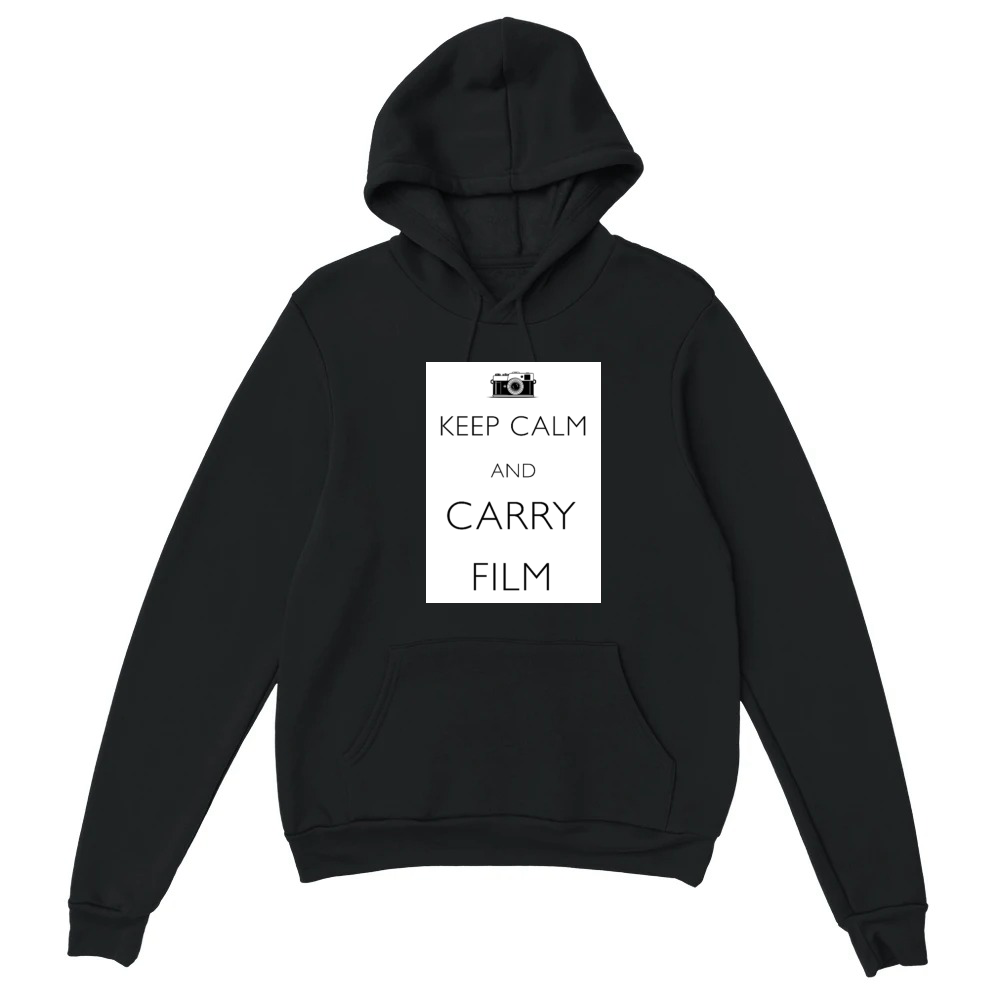 Product Keep Calm and Carry Film Unisex Hoodie