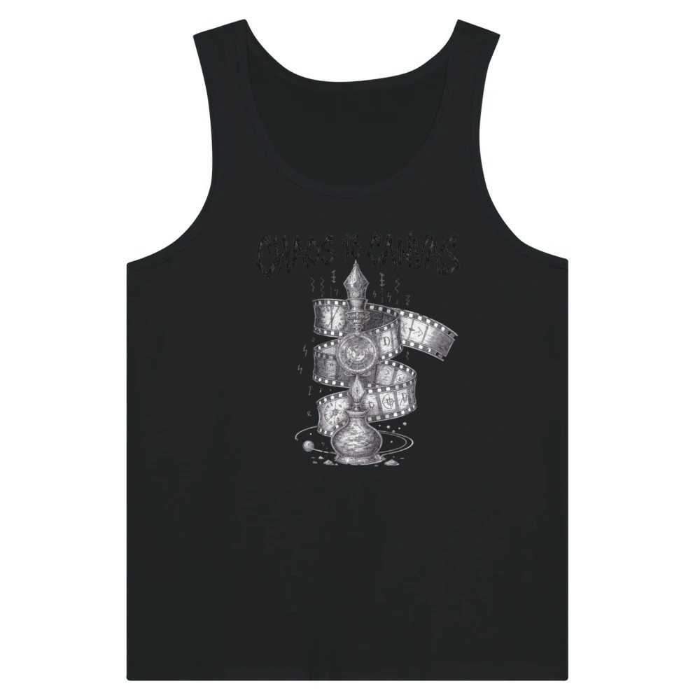 Product Chaos to Canvas Film Spiral Tank Top