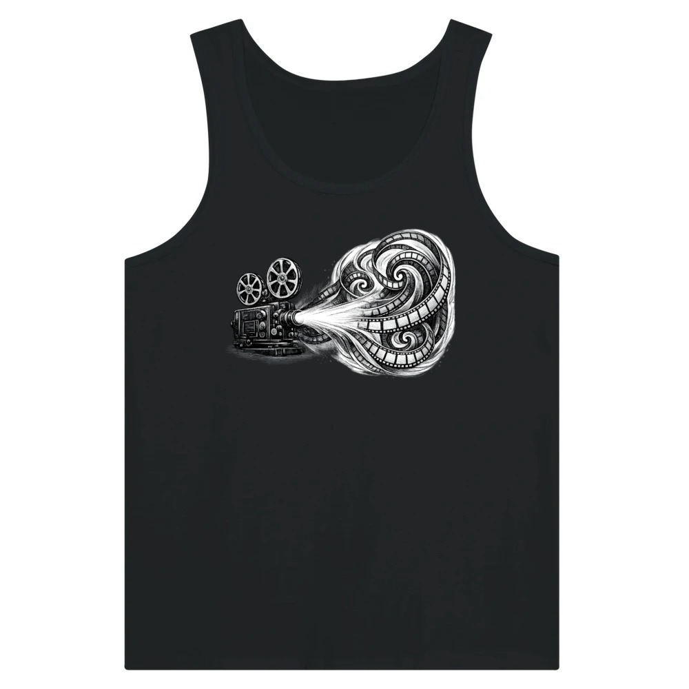 Product Vintage Film Projector Swirl Tank Top