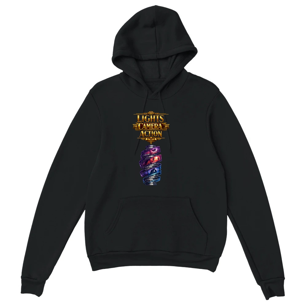 Product Lights Camera Action Film Reel Ornament Unisex Hoodie