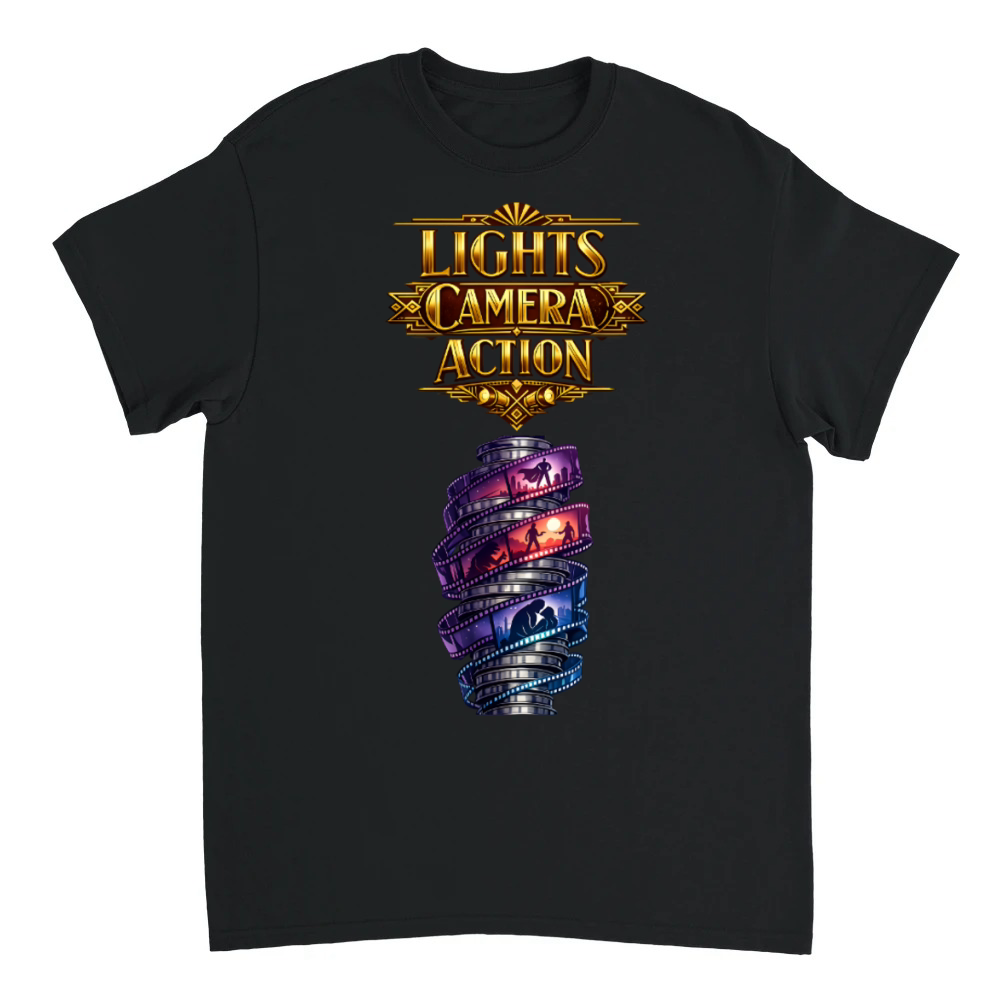 Product Lights Camera Action Film Reel Ornament T-Shirt
