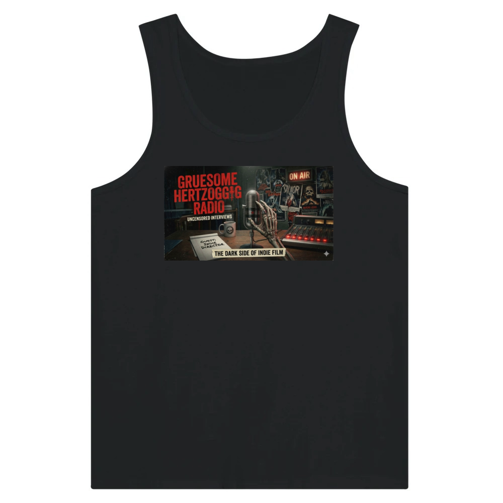 Product Dark Indie Film Radio Desk Tank Top