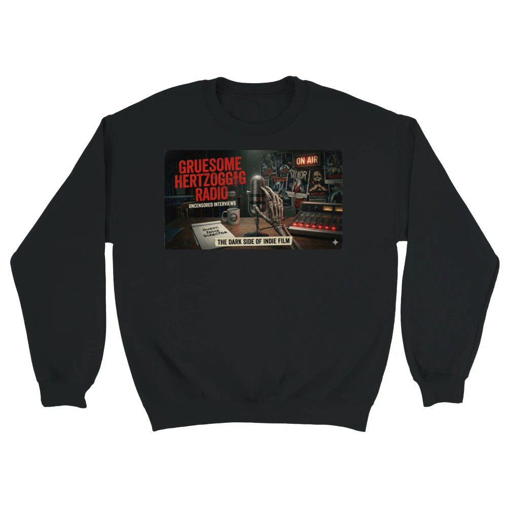 Product Dark Indie Film Radio Desk Unisex Sweatshirt