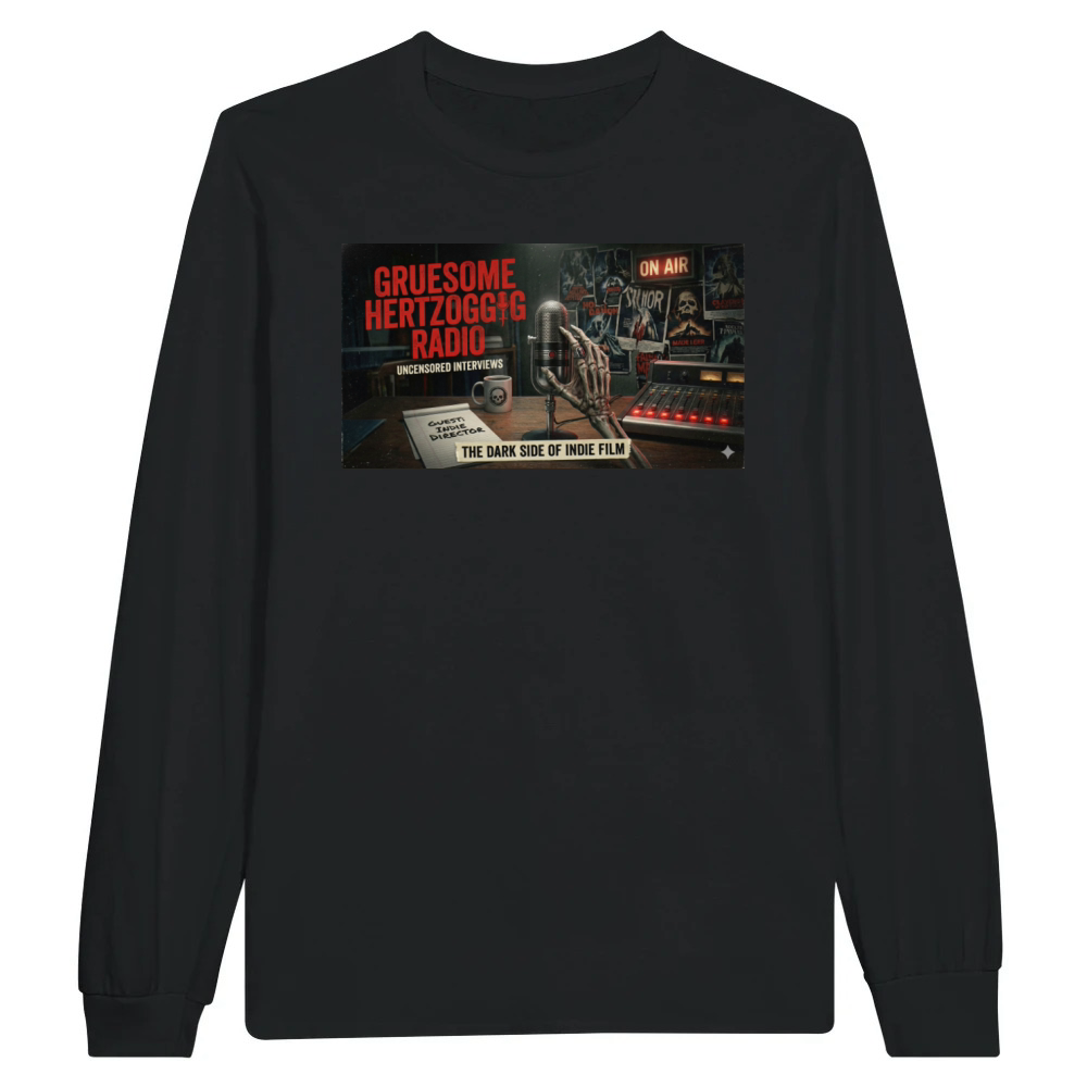 Product Dark Indie Film Radio Desk Unisex Longsleeve