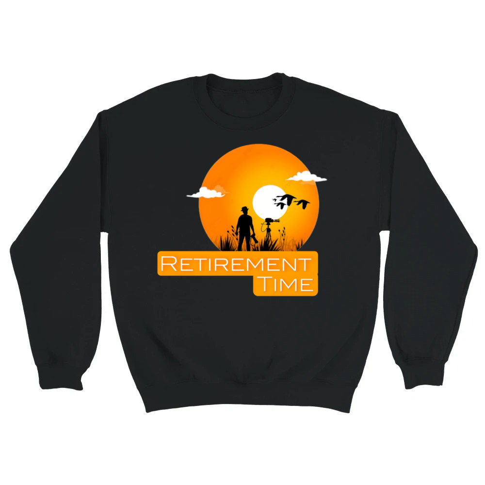 Product Sunset Filmmaker Retirement Design Unisex Sweatshirt