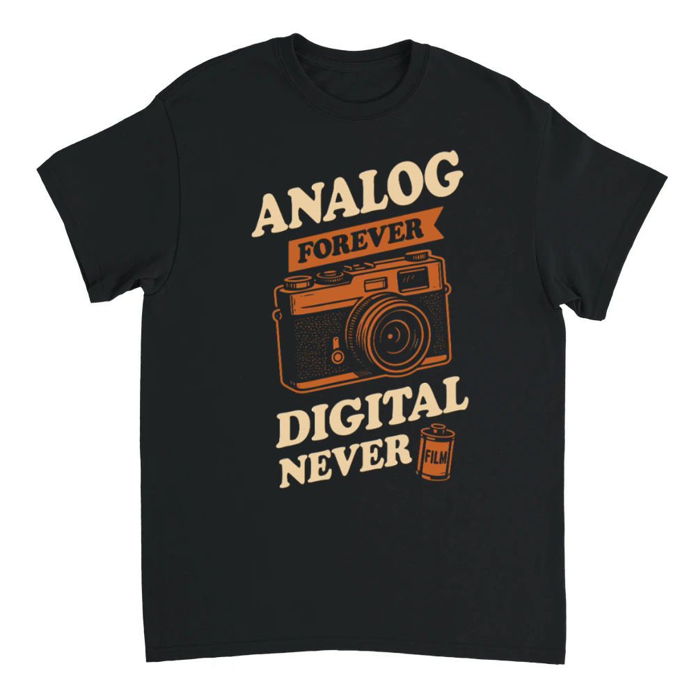 Product Retro Camera Club Analog Photography Film Roll T-Shirt