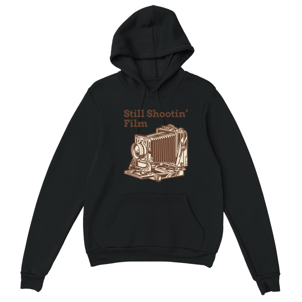 Product Still Shootin' Film Vintage Camera Unisex Hoodie