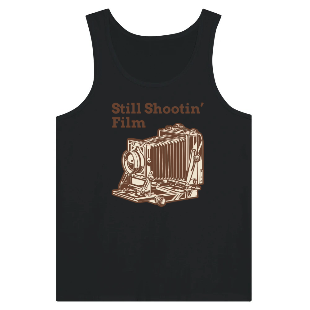 Product Still Shootin' Film Vintage Camera Tank Top
