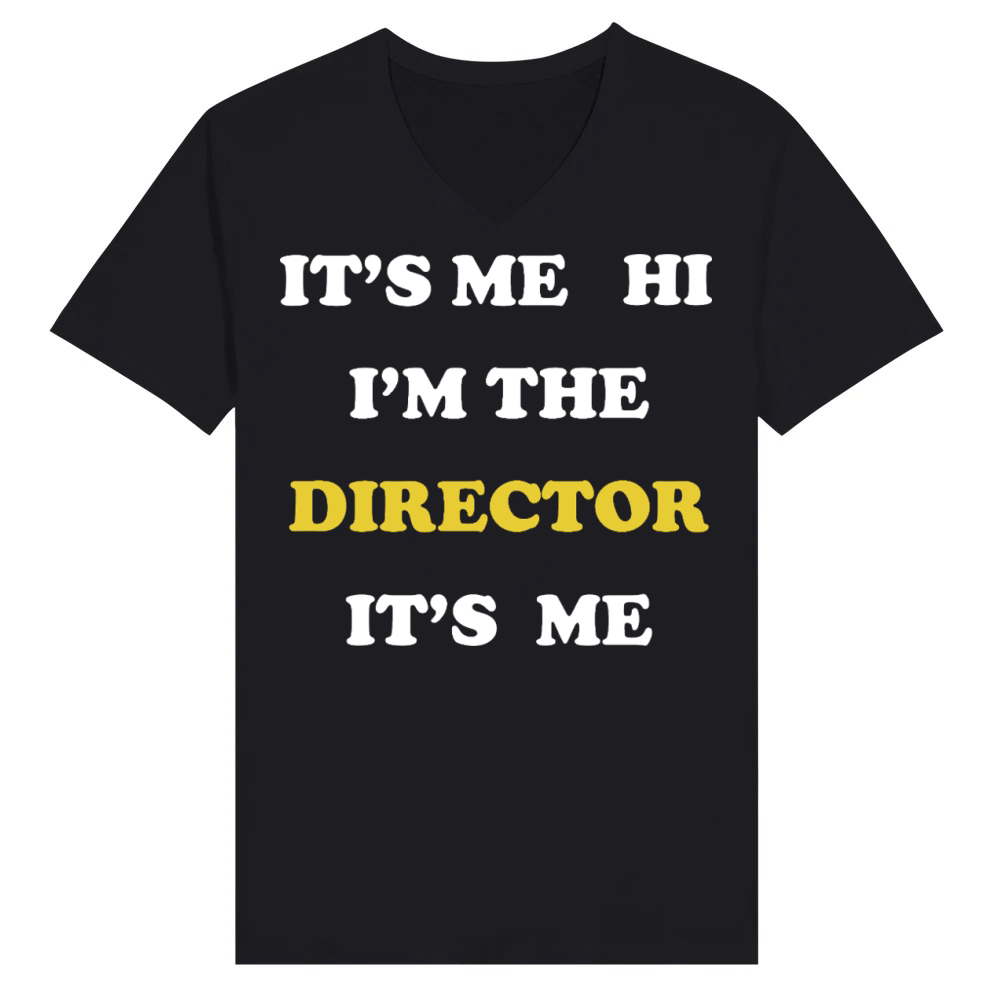 Product Funny Film Director Movie Maker Cinematic Geek V-Neck T-shirt