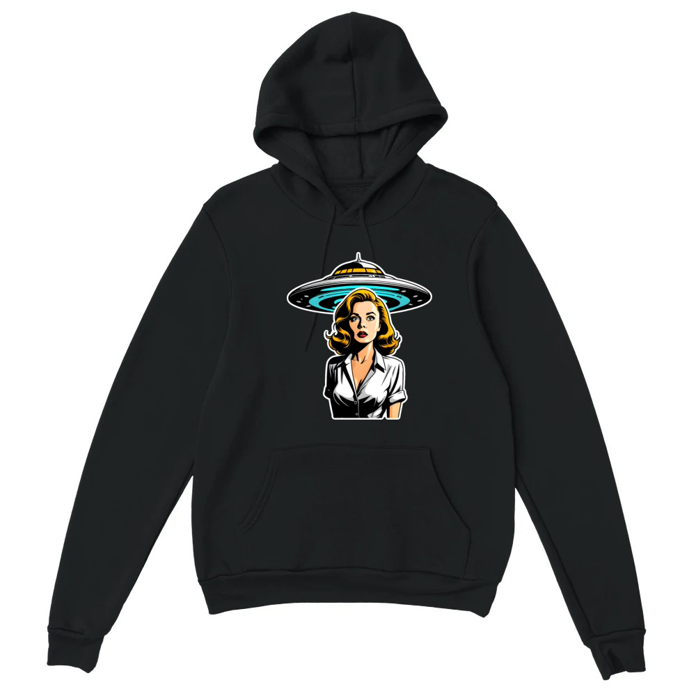 Product Film Noir Alien Abduction Movie Scene Unisex Hoodie