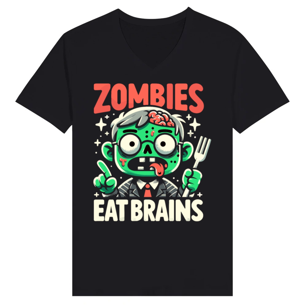 Product Horror film fan Zombie horror Classic zombie film V-Neck T-shirt