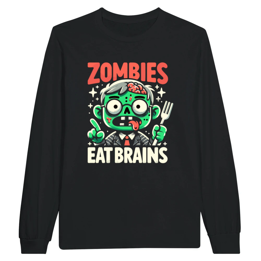 Product Horror film fan Zombie horror Classic zombie film Unisex Longsleeve