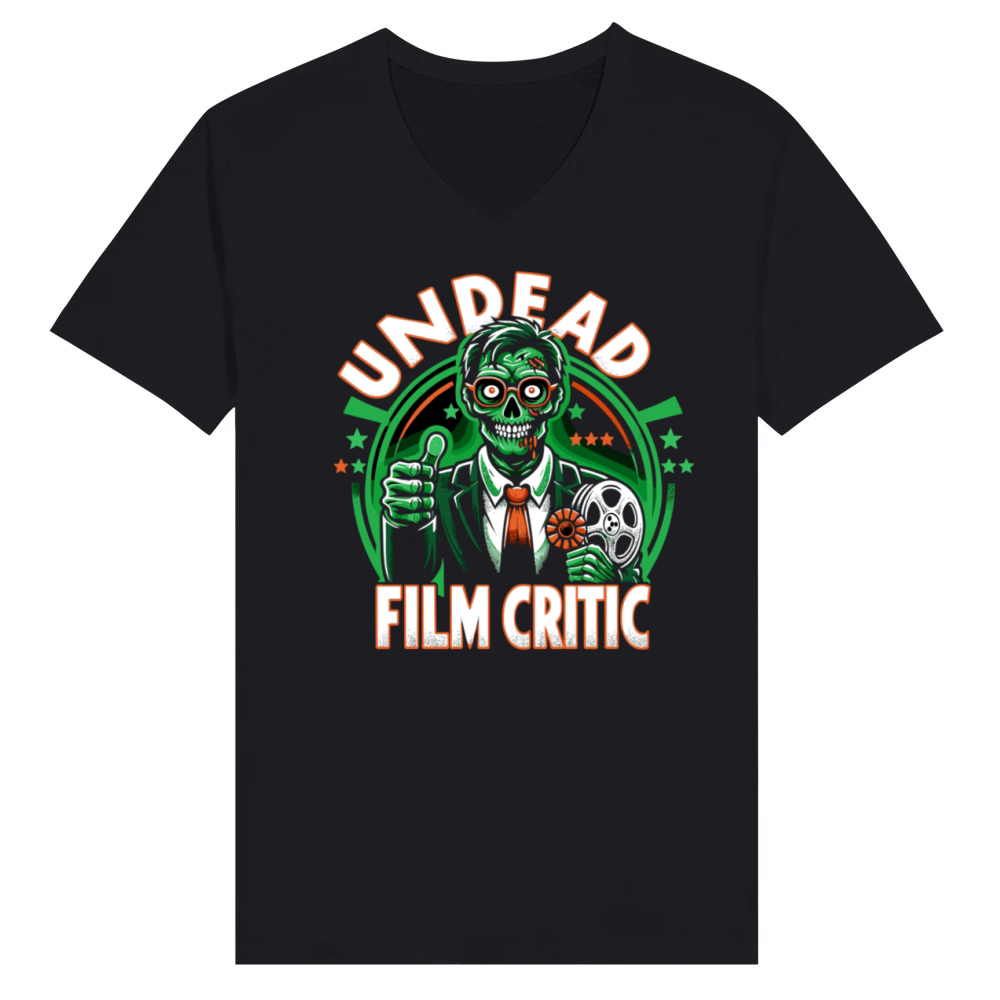 Product Horror film fan Zombie horror Classic zombie film V-Neck T-shirt