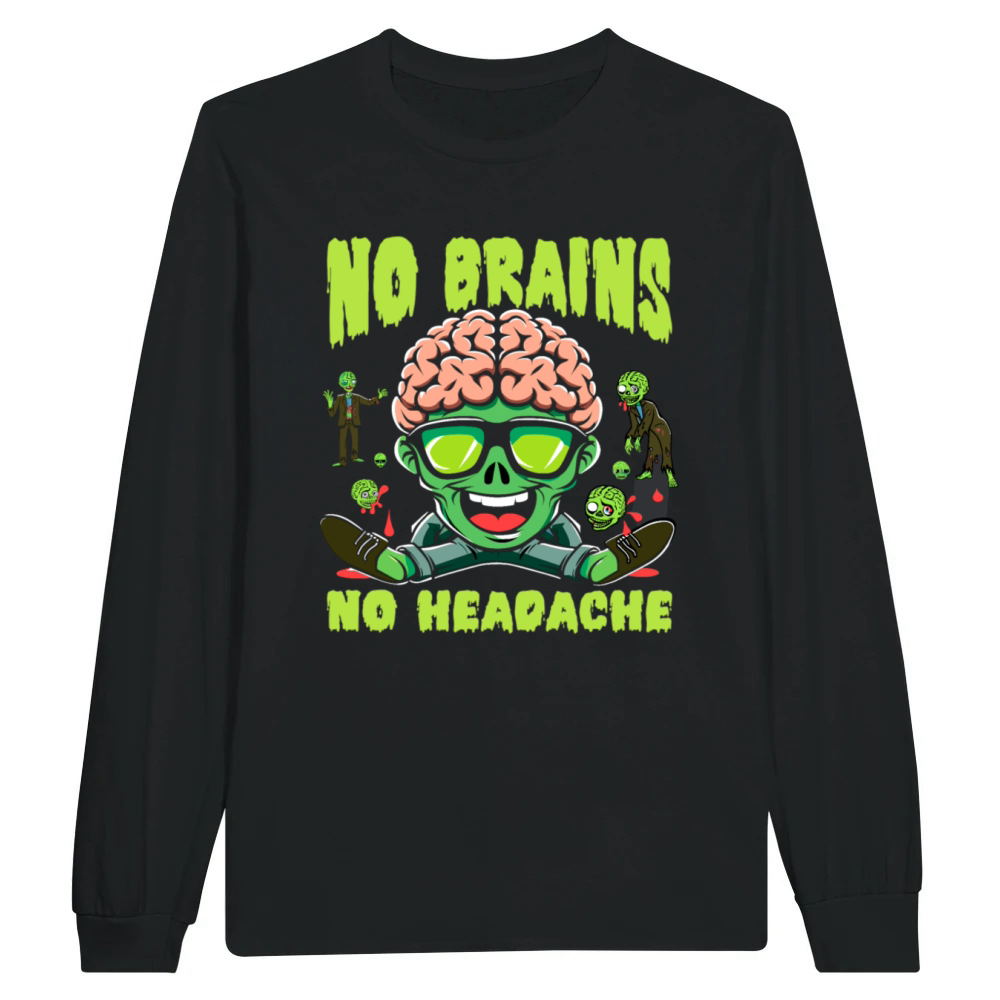 Product Horror film fan Zombie horror Classic zombie film Unisex Longsleeve