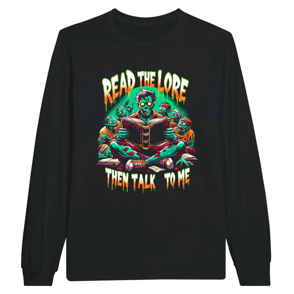 Product Horror film fan Zombie horror Classic zombie film Unisex Longsleeve